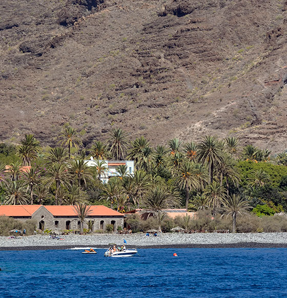 La Gomera. Playa-del-Cabrito