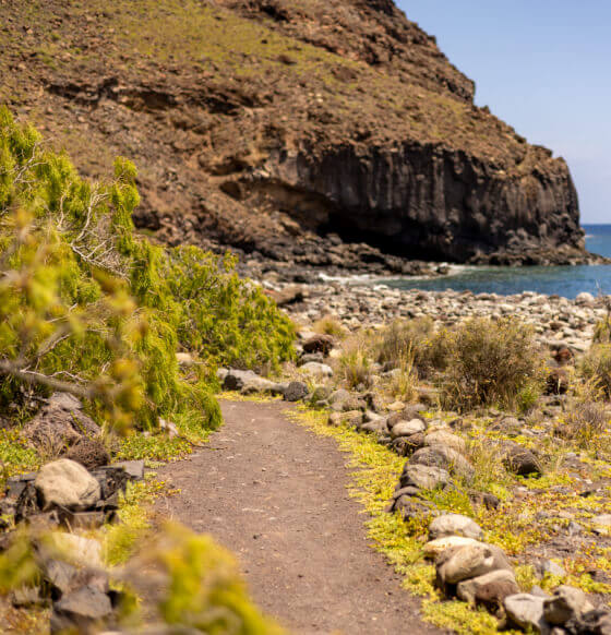 Sendero de San Sebastián a la playa de la Guancha
