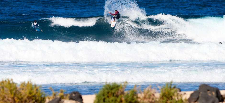 Surf ved spottet i El Hierro Surfspots på Fuerteventura