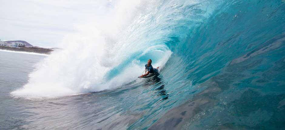 Bodyboard en El Quemao Spots de bodyboard en Lanzarote