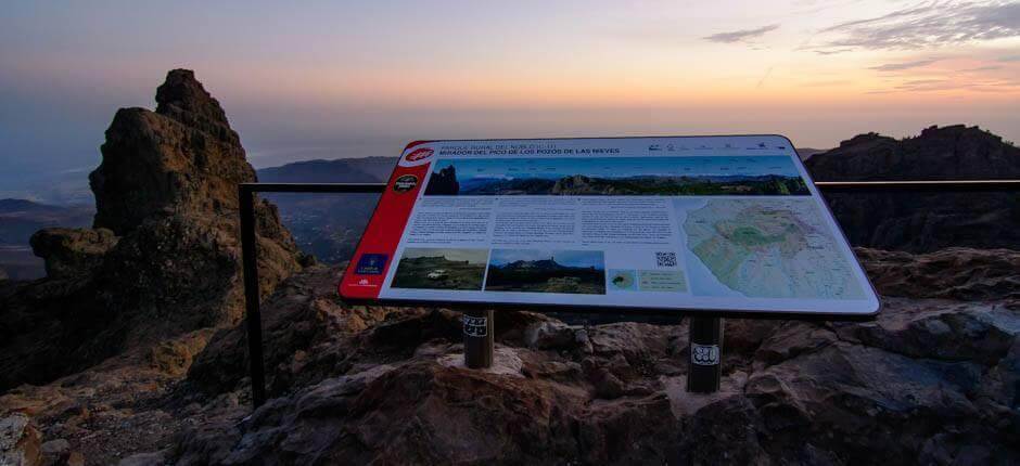 Udsigtspunktet Pico de Las Nieves, på Gran Canaria