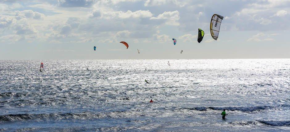 Kitesurf en playa de El Médano Spots de kitesurf de Tenerife