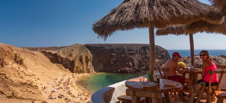 Playa de Papagayo Playas populares de Lanzarote