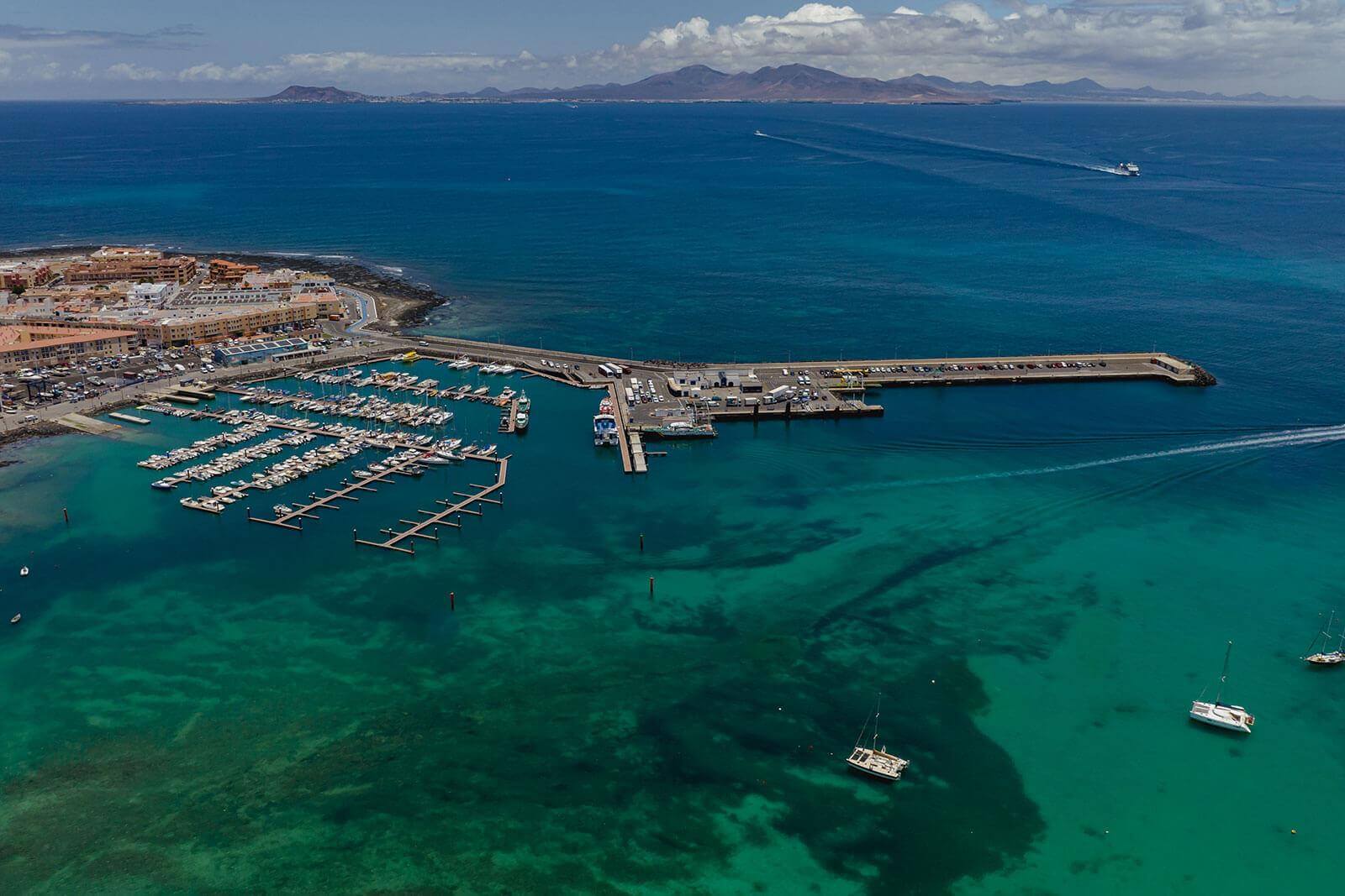 Marinaen på Corralejo. Fuerteventura.