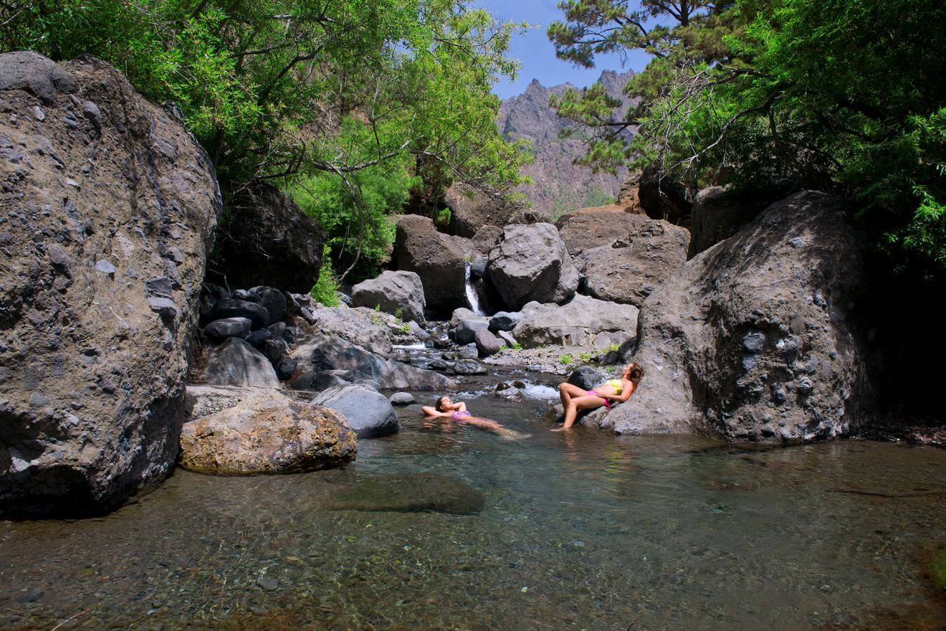 Barranco de Las Angustias - Caldera de Taburiente