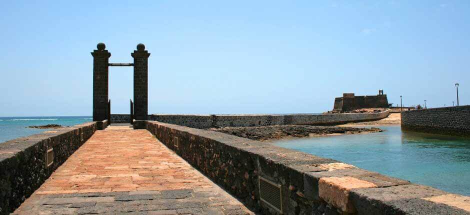 Castillo de San Gabriel (Den Hellige Gabriels Borg) Museer på Lanzarote