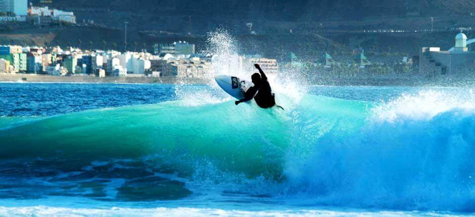 Surf ved El Confital Surfspots på Gran Canaria