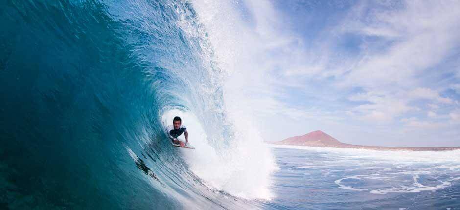 Bodyboard en la Baja del Ganado Spots de bodyboard en Lanzarote 