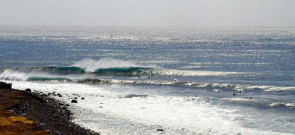 Surf ved Igueste Surfspots på Tenerife