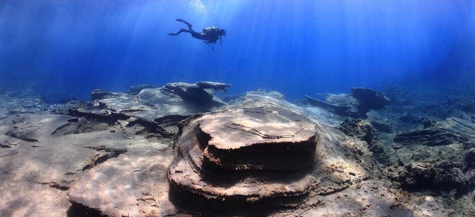 Bucear en montaña Amarilla, en Tenerife